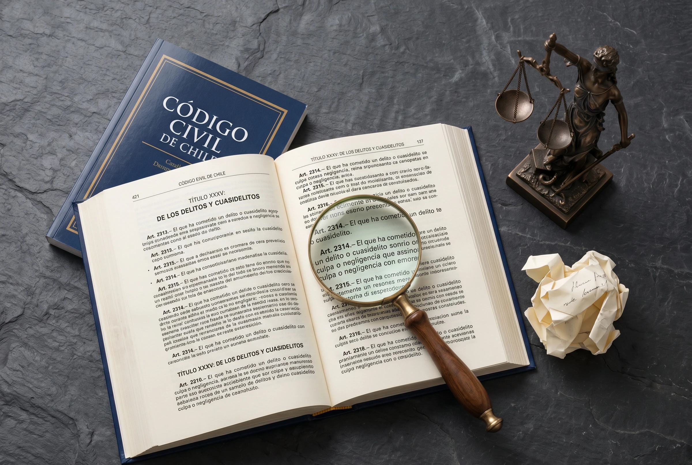 Imagen ilustrativa sobre qué es un cuasidelito